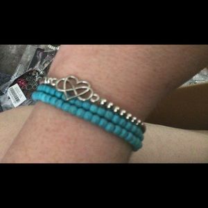 Paparazzi heart bracelet